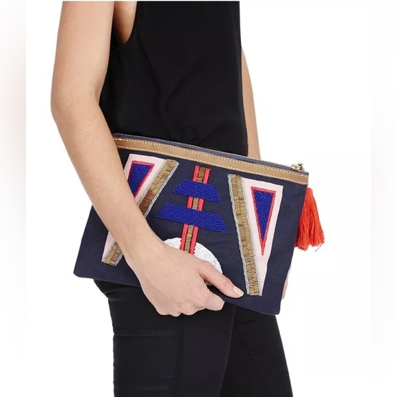 SASS & BIDE the back seat beaded clutch - Picture 8 of 8